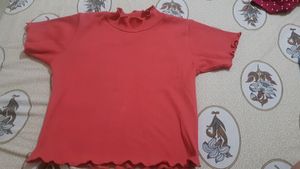 Pink Crop Top