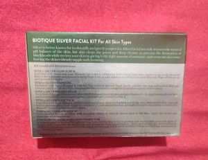 😍Biotique Silver Clear Bright Skin Facial Kit..😍