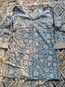 Floral Print Kurta