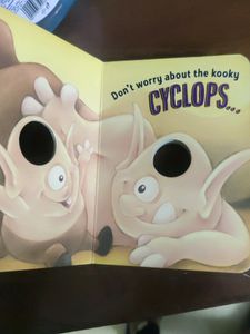 Kids Tickle Monster Book. For Fun Illustration