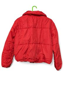 Red Puffer Jacket unisex