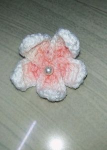 Crochet Flower Hair Clip🌼✨