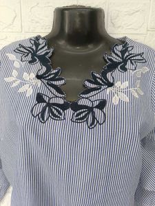 Imported Embroidered Top