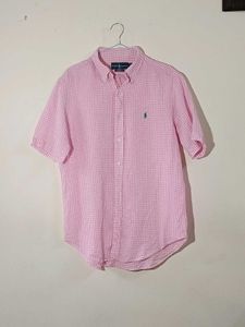 Pink Checked Shirt