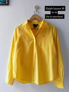 Ralph Lauren Yellow Shirt