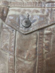 Zara foil jeans jacket - Limited Edition (unisex)