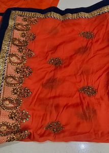 w tCotton Suit With Beautiful Embroidery Part Wear