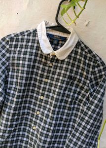 Ralph Lauren Plaid Peter Pan Collar Dress