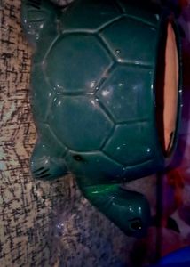 Tortoise Shaped Ceramic Vase