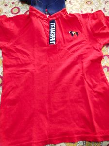 2 Pair Of Denim &amp; 2 Tshirts For Boys Age 5-6