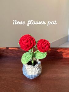 Crochet Flower Pots