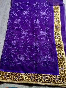 Beautiful Soft Net Saree