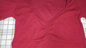 Maroon Top