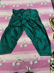 Bottle green Silk Suit