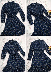 Floral Print Midi Dress