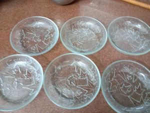 Glass Dessert Bowls (Set of 6)