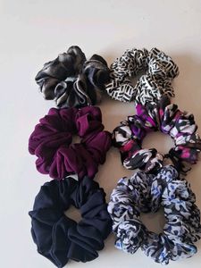 Scrunchy Combo Of 6