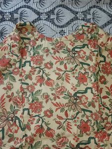 Floral Print Kurta