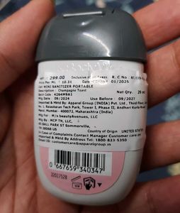 Champagne Toast Hand Cleansing Gel