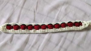 Crochet Strawberry Headband