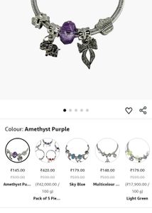 Pinterest Inspired Charms Bracelet