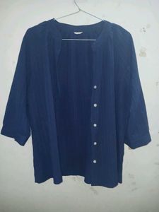 Blue Button-Down Shirt