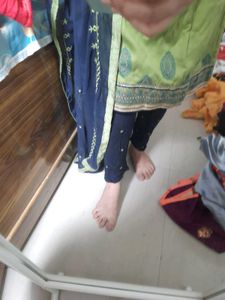 3pc Suit Kameez Pant Dupatta Embroidery Set Wear