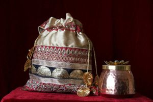Embroidered Potli Bag