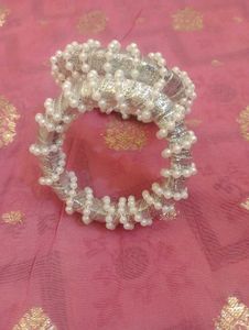 Pearl Beaded Bangles