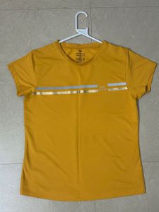 Mustard Striped T-Shirt