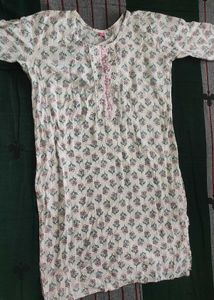 Floral Print Kurta set