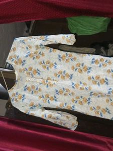 Floral Print Kurta