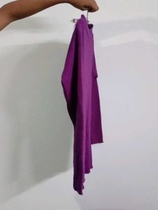 Purple Turtleneck Sweater