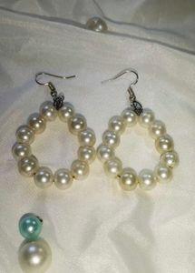 HANDCRAFTED  PEARL  EARRINGS