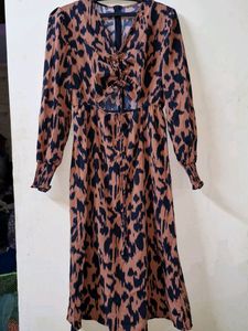 Urbanic office wear animal print dress Size M
