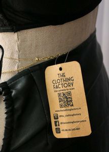 Faux Leather Asymmetrical Skirt