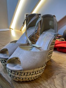 Baby Pink Wedges