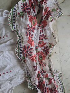 Multi Flower Pattern Dress