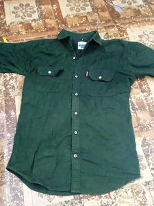 Dark Green Levi's Shirt