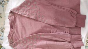 Pink Embellished Top