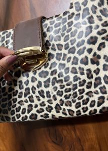 Chetah Print Shoulder Bag