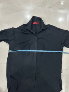 Black Button-Up Shirt