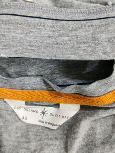Day Dreams Duvet Days Grey Printed Co-ord (Womens)