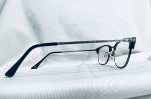 Black Silver Eyeglasses