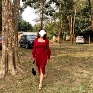 Kdrama Inspired Red Dress