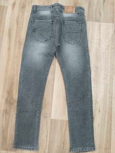 Grey Denim Jeans