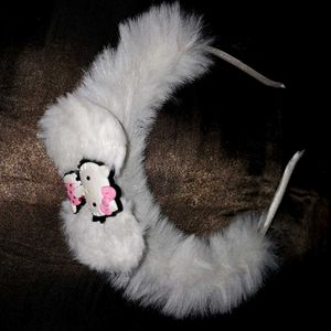 Hello Kitty Fuzzy Headband