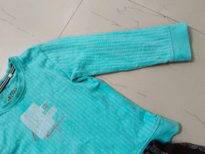 Kids Tshirt &amp; Plazzo + 2 Night Pants