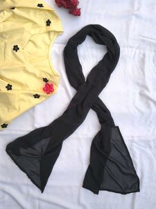 Floral Corset Kurti With Scarf 💛