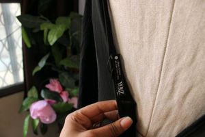Zara Elegant Black Maxi Dress